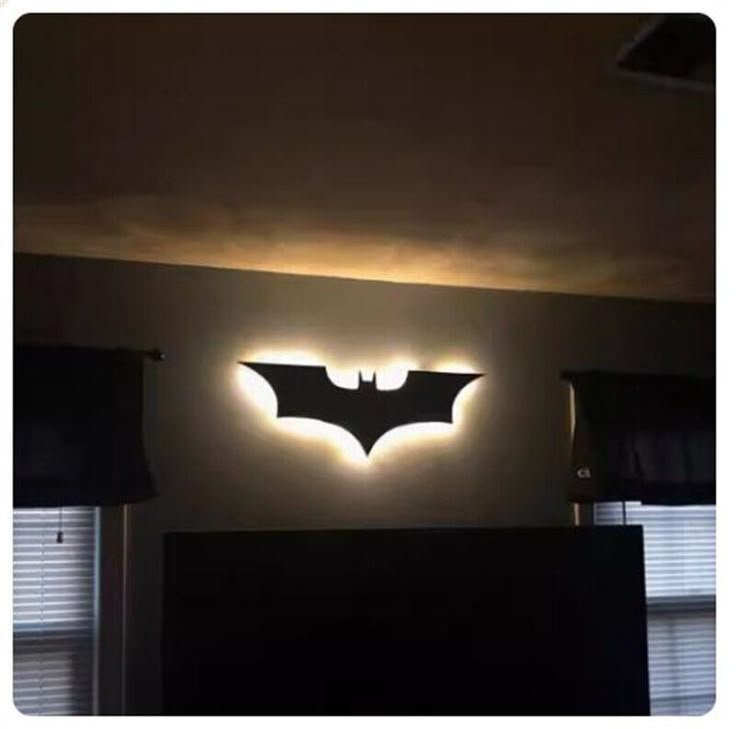 Bat Light for Room – Premium Batman Wall Lamp