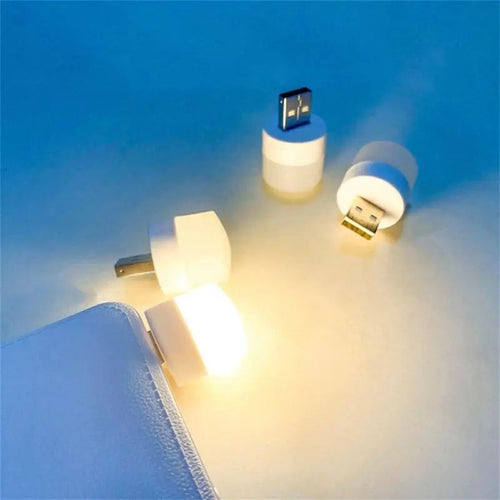12 Pc USB Mini LED Lamp – Portable Night & Reading Lights