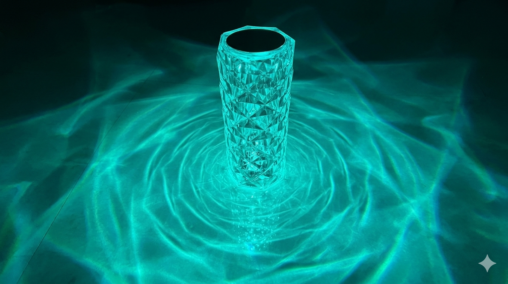 Crystal LED Table Lamp