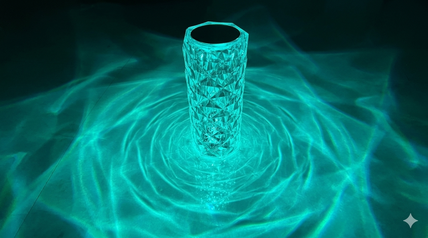 Crystal LED Table Lamp