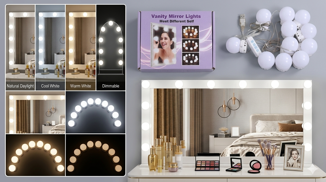 LED Makeup Light Kit