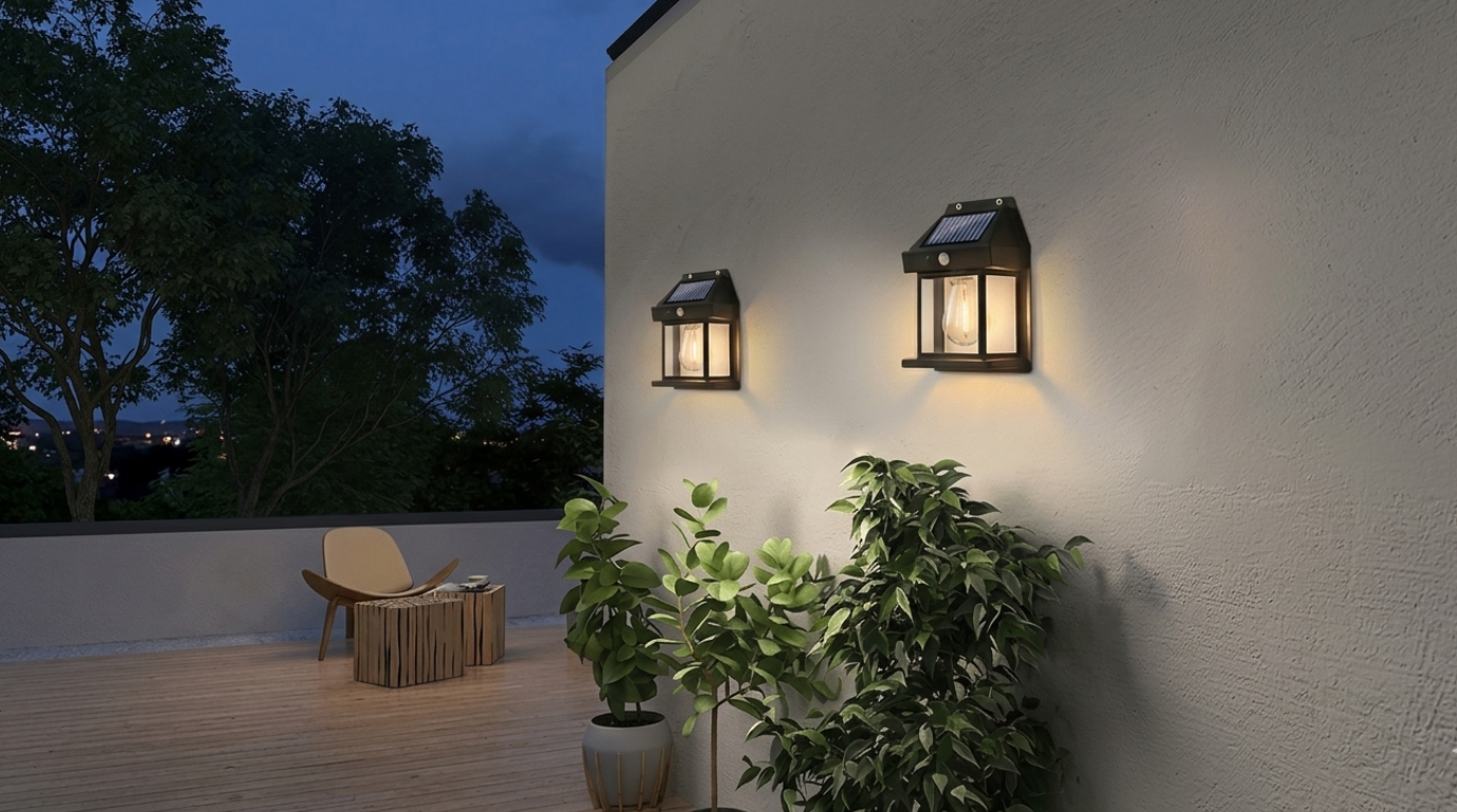 Solar Garden, Gate & Home Decoration Light