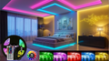 RGB LED Strip Light 15ft Multi Colors
