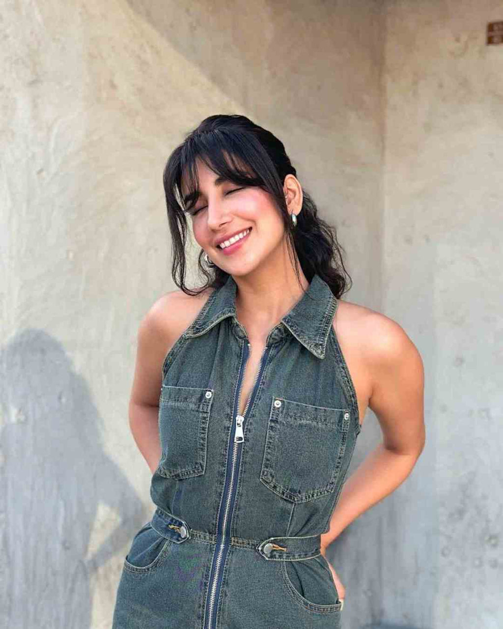 Clip In Hairline with Curtain Bangs – Natural Look, No Cut, Perfect for Summer
