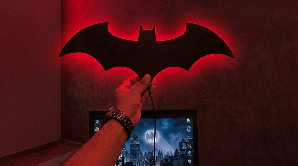 Batman LED Light Sign – 7 Colors