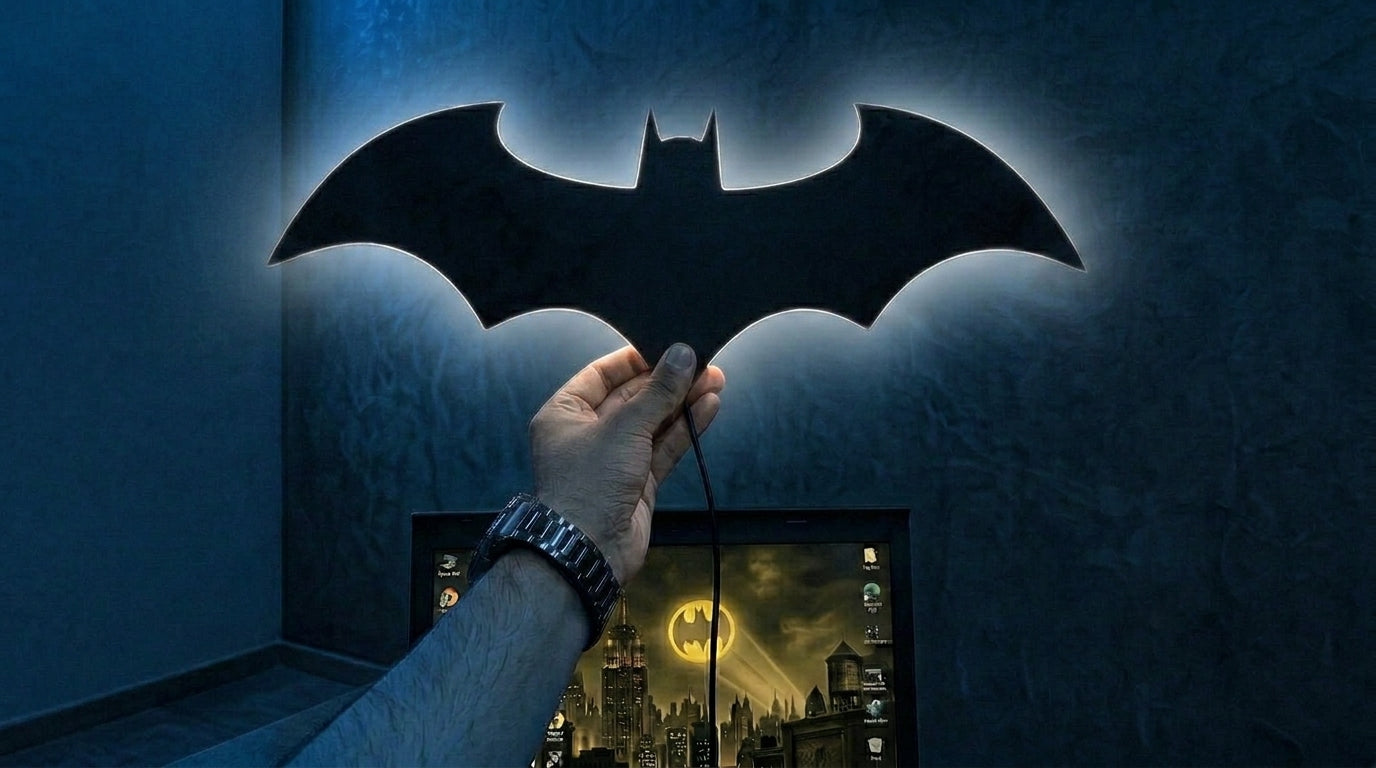 Batman LED Light Sign – 7 Colors