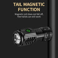 Mini Rechargeable Outdoor Flashlight – 3-Eye High Lumens LED