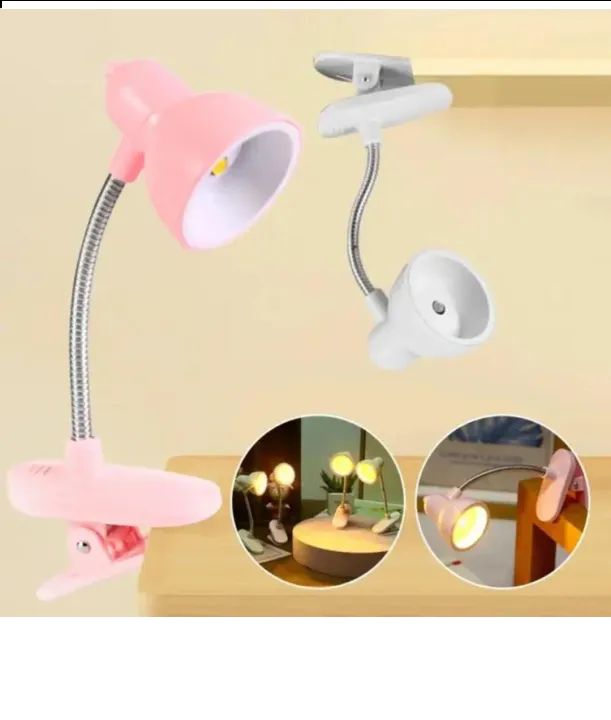 Mini Clip LED Reading Lamp – Portable Book Light for Study & Travel