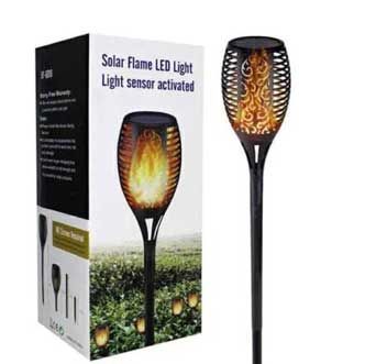 Solar Torch Light – Realistic Flame Effect for Outdoor Decor